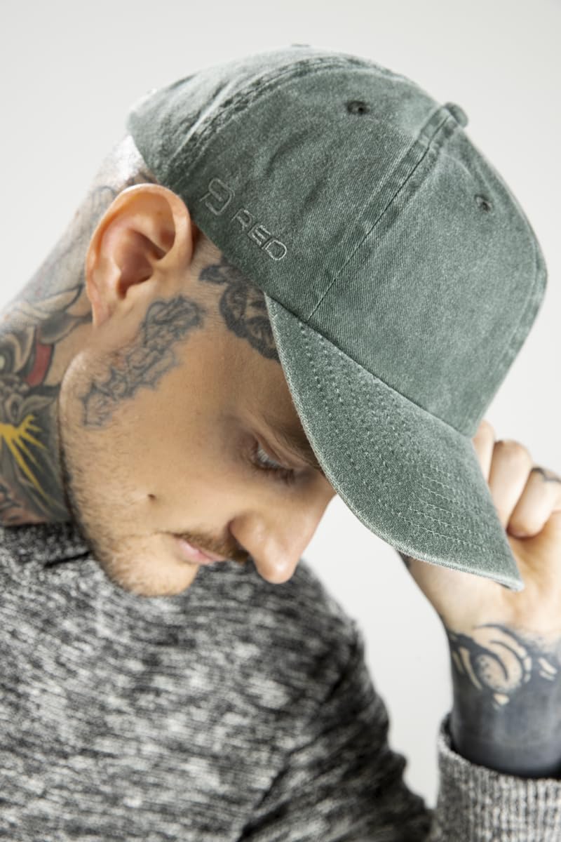 red-by-emp-accessoires-graue-cap-unisex-schlicht image 6