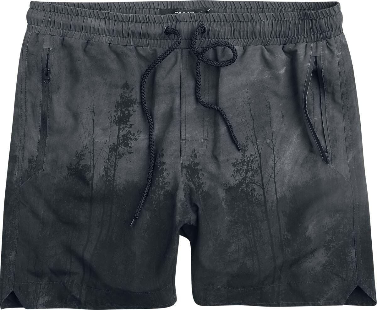 black-premium-rooted-in-reverence-badeshort-schwarz-l image 1