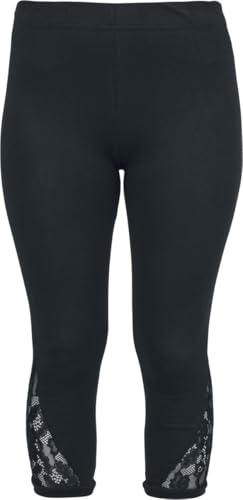 red-by-emp-leggings-mit-spitze-schwarz-damen-leggings image 7