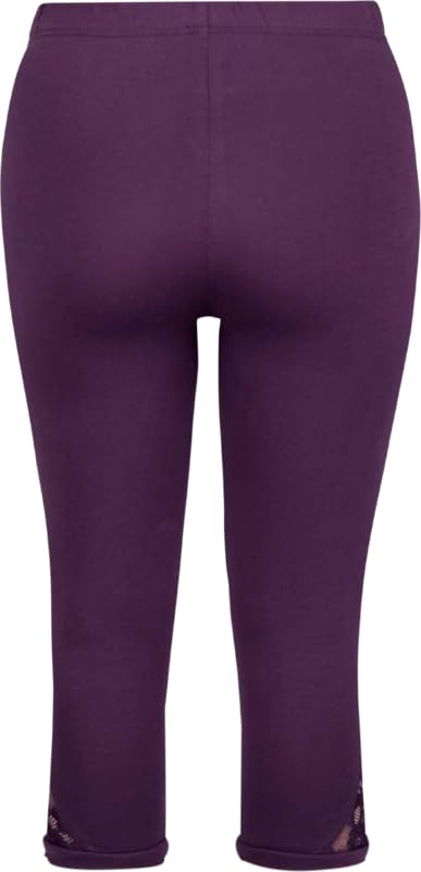 red-by-emp-leggings-mit-spitze-leggings-lila-damen-gr-m image 7