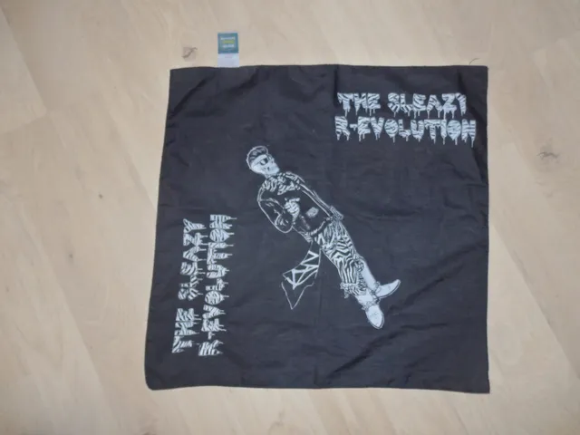 the-sleazy-r-evolution-bandana-baumwolle-55-cm-schwarz image 1