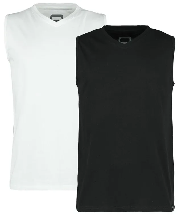 red-by-emp-tank-tops-herren-schwarz-wei-2er-pack image 1