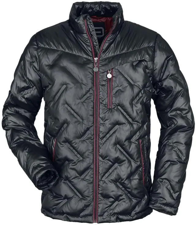 red-by-emp-bergangsjacke-herren-schwarz-stepp-optik image 1