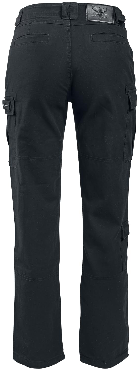 black-premium-by-emp-hosen-cargohose-schwarz-30w-34l-taschen image 3