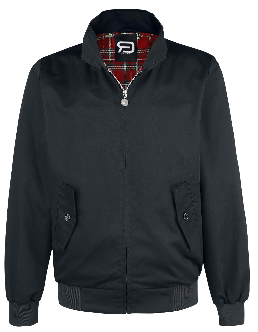 red-by-emp-jacke-schwarz-kariertes-futter-gr-l-herren image 4