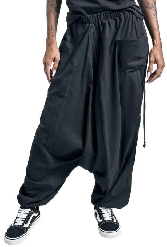 red-by-emp-hosen-damen-haremshose-stoffhose-schwarz-xl image 1