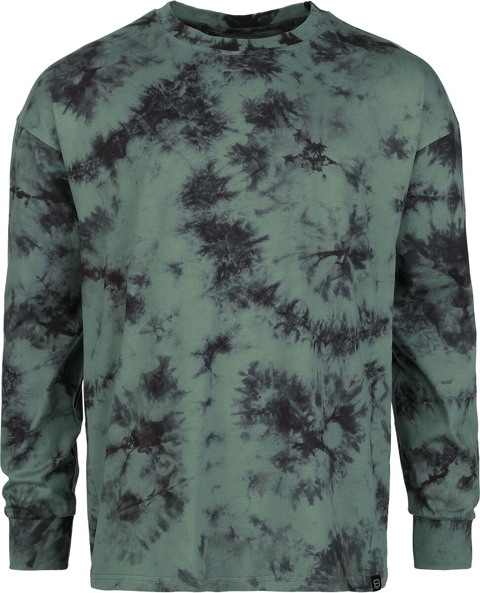 red-by-emp-batik-langarmshirt-oliv-gr-e-l image 1