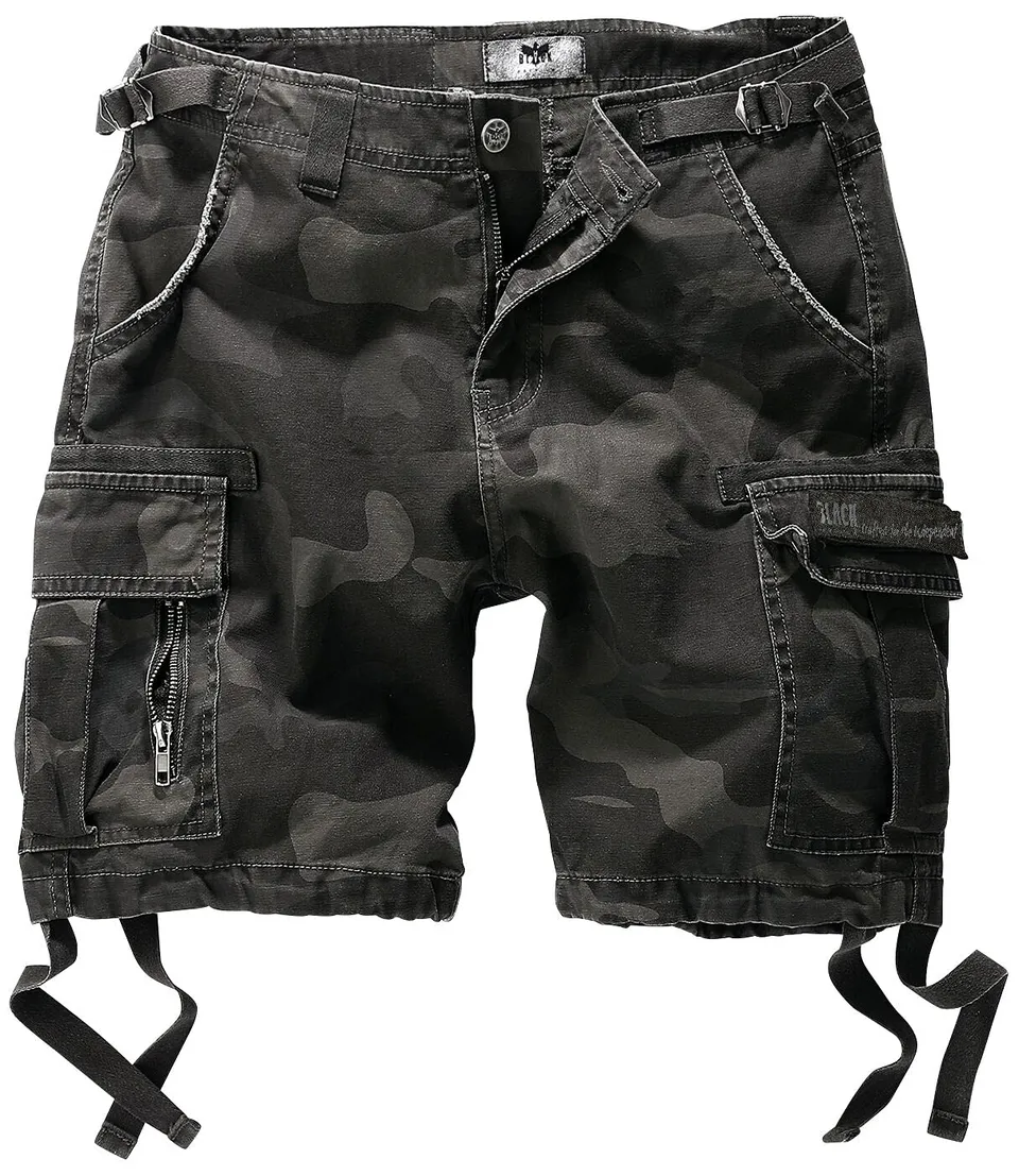 black-premium-by-emp-cargo-shorts-damen-schwarz image 1