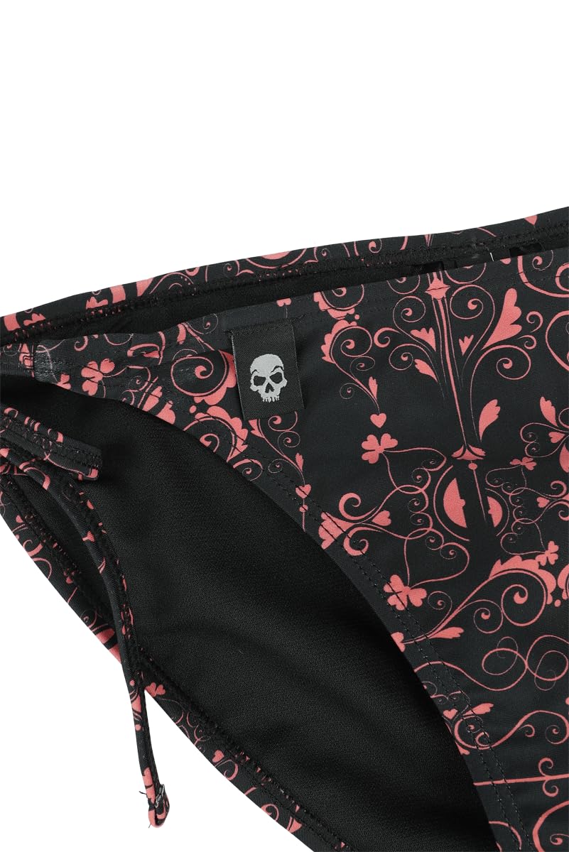 red-by-emp-bademode-bikinihose-damen-schwarz-rot-gr-l image 4
