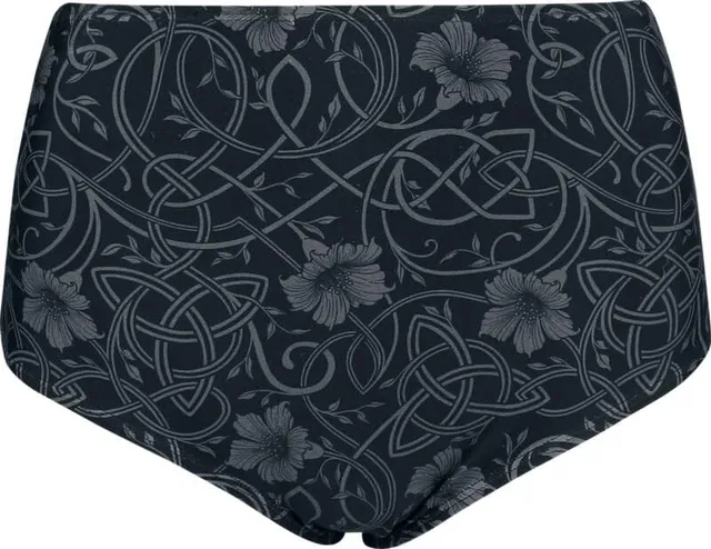 black-premium-rooted-in-reverence-high-waist-bikinihose-s-m image 1