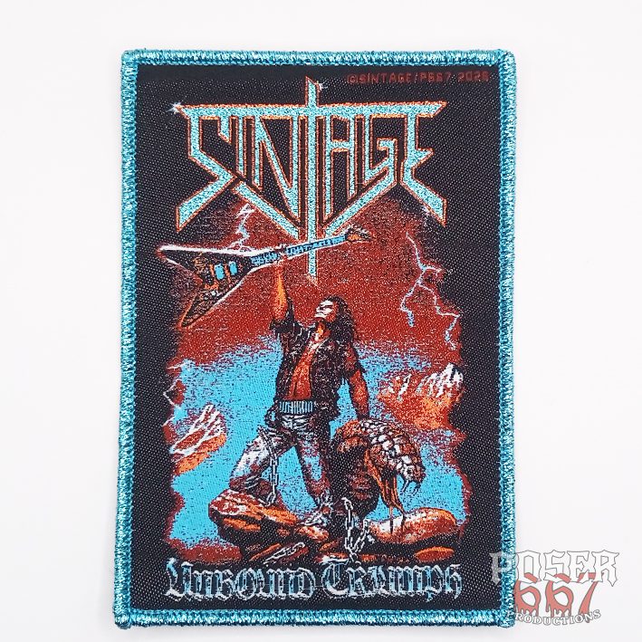 sintage-unbound-triumph-patch-gewebt-11-cm-schwarzer-rand image 1