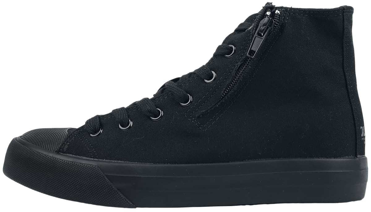 black-premium-by-emp-schwarze-sneaker-rei-verschluss-45-eu image 4
