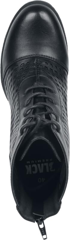 black-premium-by-emp-damen-high-heels-schwarz-rauten-gr-39 image 4