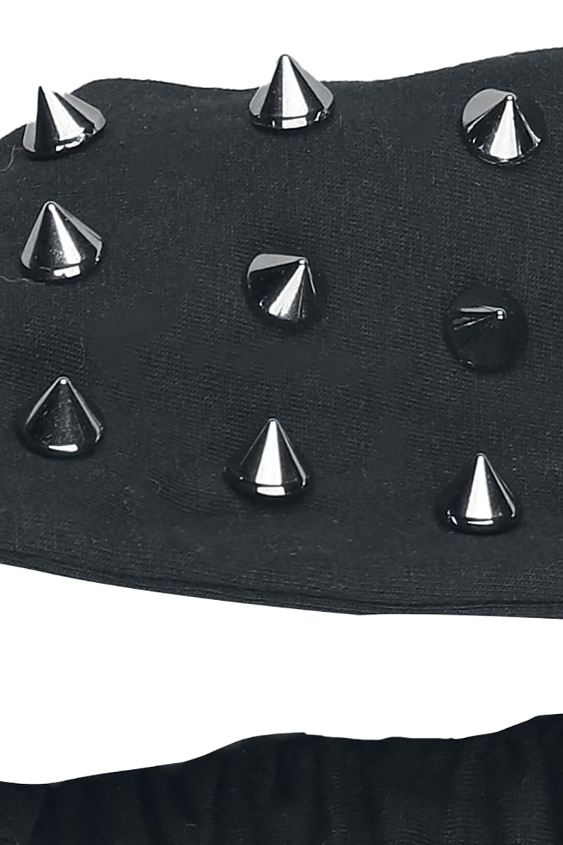 black-premium-by-emp-stirnband-mit-nieten-schwarz-damen image 3