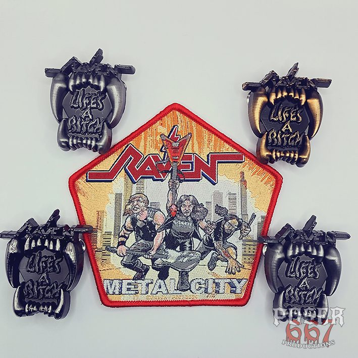 raven-metal-city-aufn-her-gewebt-schwarzer-rand-9-5-cm image 3