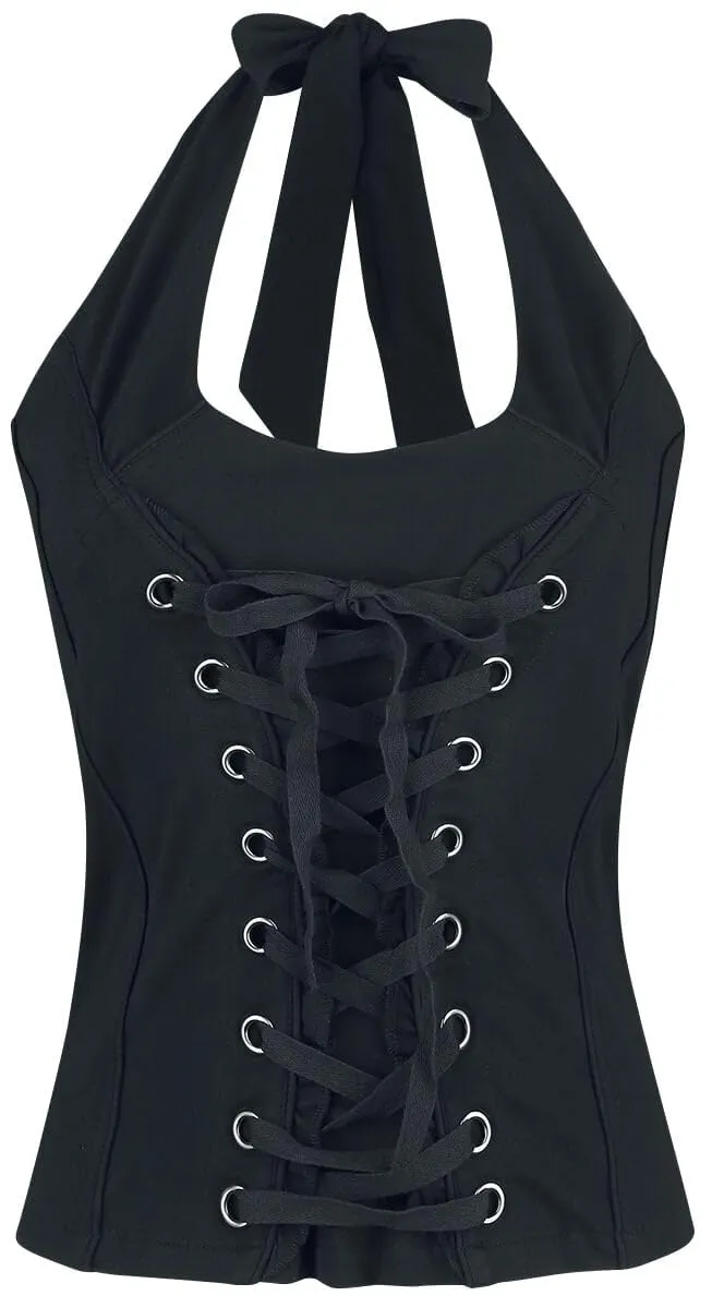 black-premium-neckholder-top-top-m-schwarz-schn-rung image 1