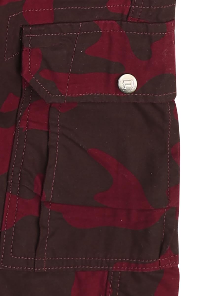 red-by-emp-army-vintage-shorts-rot-herren image 4
