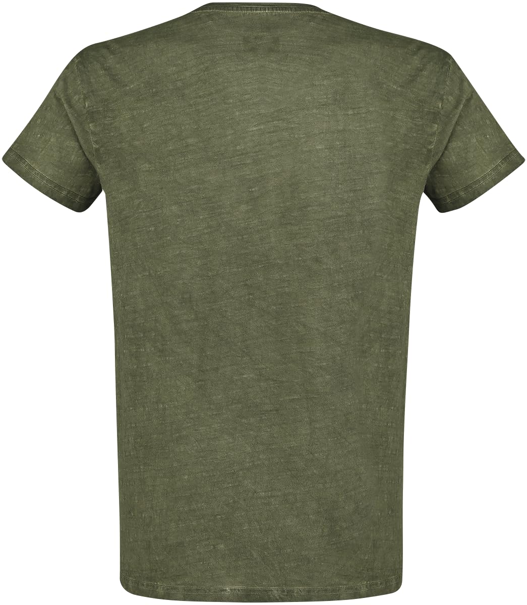red-by-emp-basic-t-shirt-herren-oliv-gr-n-s image 3