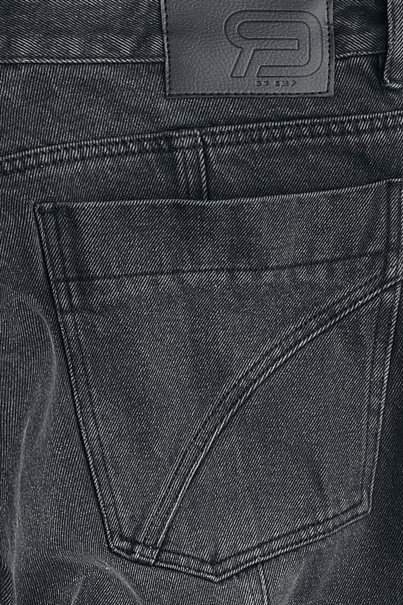 red-by-emp-schwarze-baggy-shorts-herren-l-knielang image 6