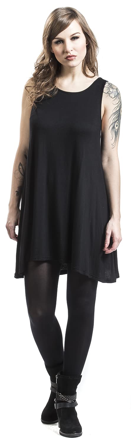 black-premium-by-emp-kleid-mit-schn-rung-damen-schwarz-l image 5