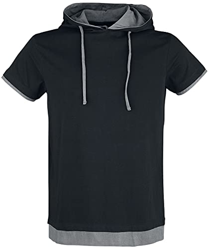 red-by-emp-kapuzen-t-shirt-herren-schwarz image 6