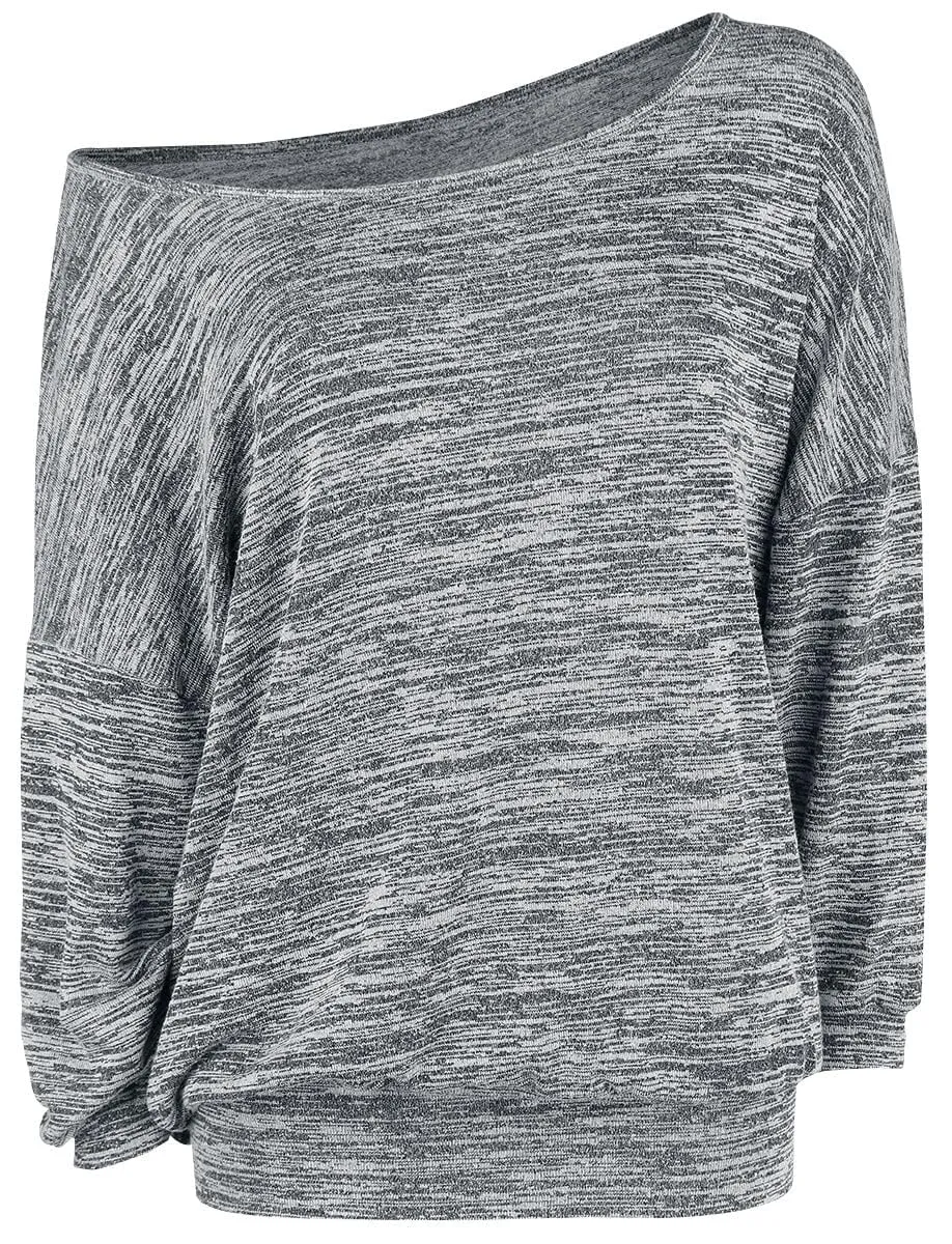 red-by-emp-forplay-langarmshirt-grau-meliert-gr-e-m-locker image 1