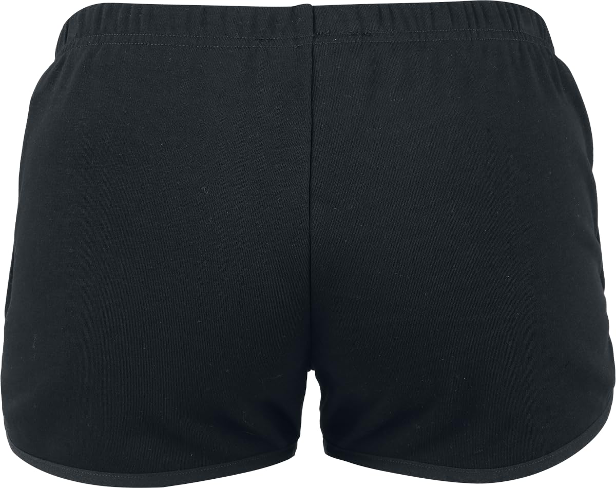 red-by-emp-shorts-damen-schwarz-labelpatch-gr-e-l image 3