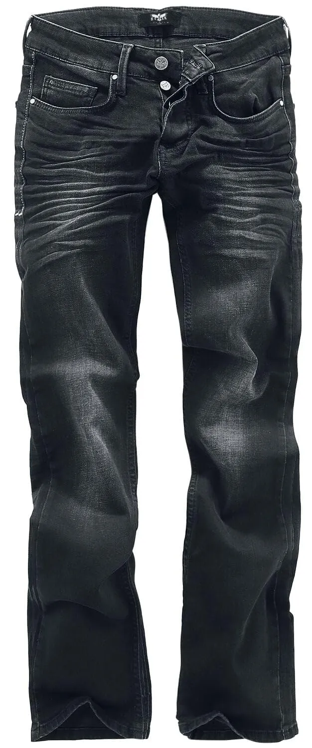 black-premium-by-emp-bootcut-jeans-schwarz-herren-w32-l32 image 1