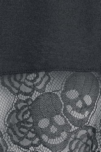 black-premium-langer-rock-spitze-schwarz-damen image 8