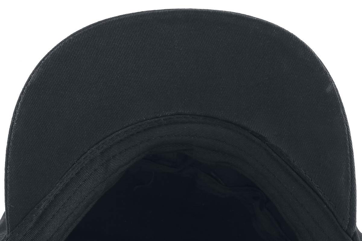 black-premium-army-cap-schwarz-vintage-unisex image 3