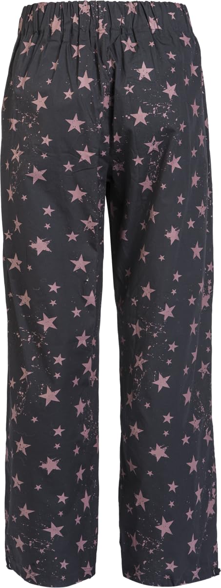 red-by-emp-stoffhose-damen-schwarz-sterne-print-s-taschen image 3
