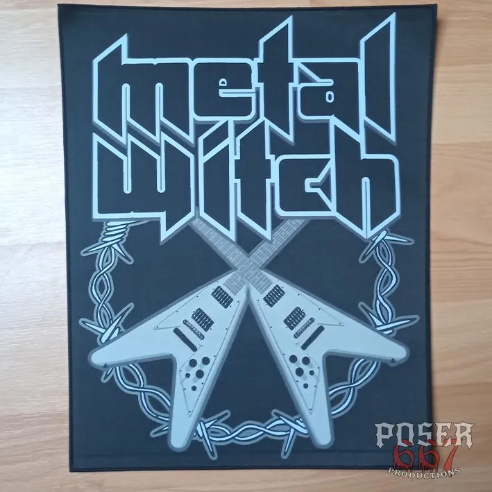 poser667-metal-witch-backpatch-aufn-her-gewebt-36-cm image 1