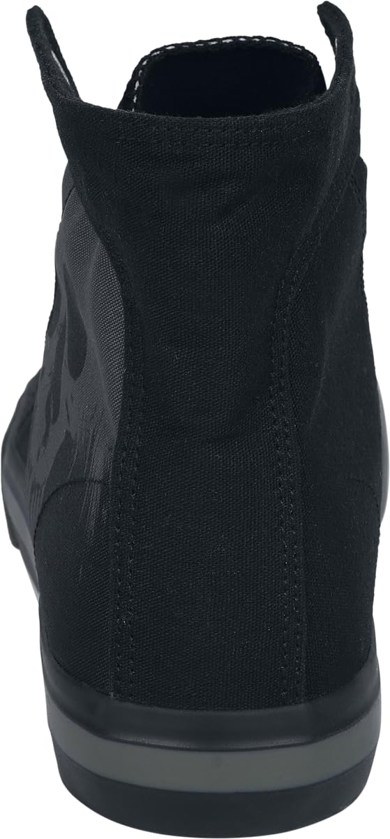black-premium-by-emp-high-sneaker-schwarz-skull-print-gr-38 image 2