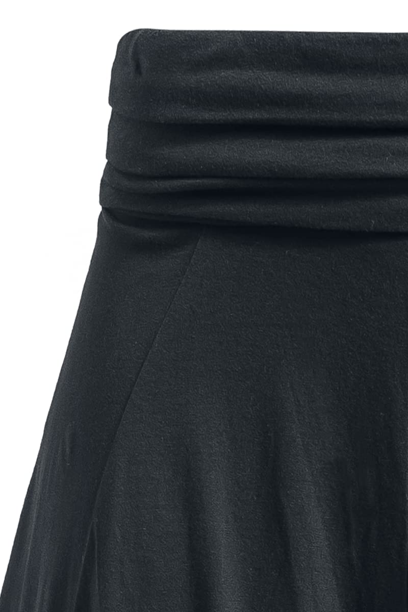 red-by-emp-harems-stoffhose-schwarz-locker-damen image 4
