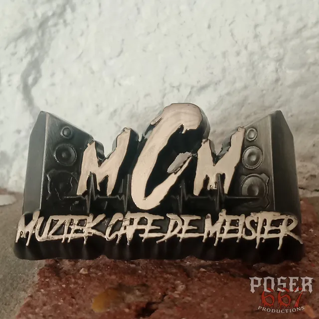 caf-de-meister-3d-pin-metall-antik-silber-chrom image 1