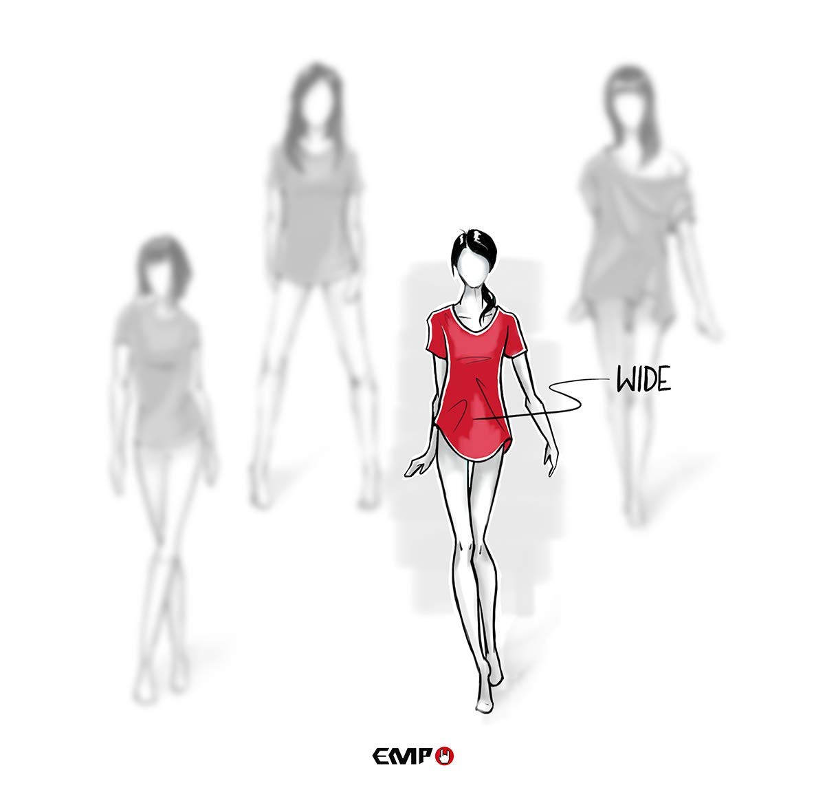 red-by-emp-longsleeve-damen-schwarz-u-boot-fast-and-loose image 7