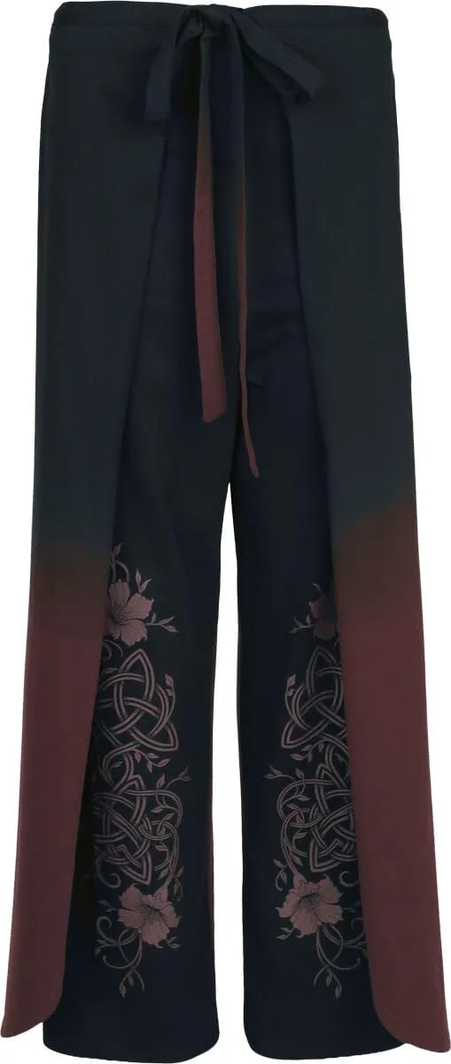 black-premium-by-emp-rooted-in-reverence-wrap-pants-damen-s-rot image 1