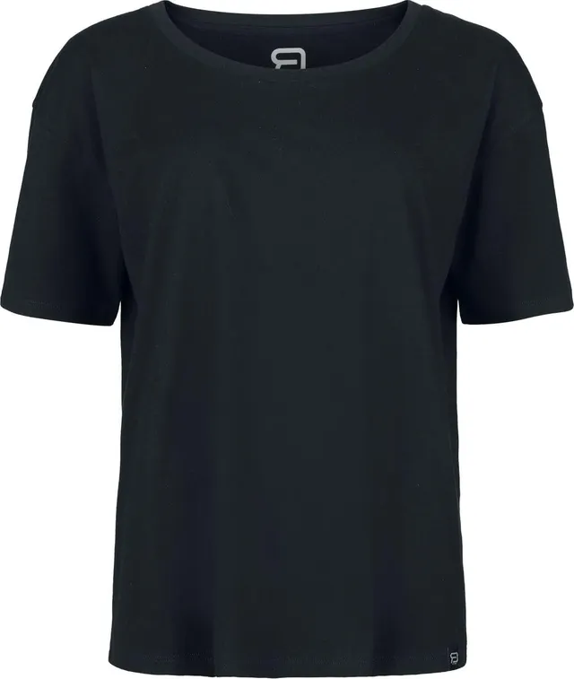 red-by-emp-damen-t-shirt-schwarz-basic-oversized image 1