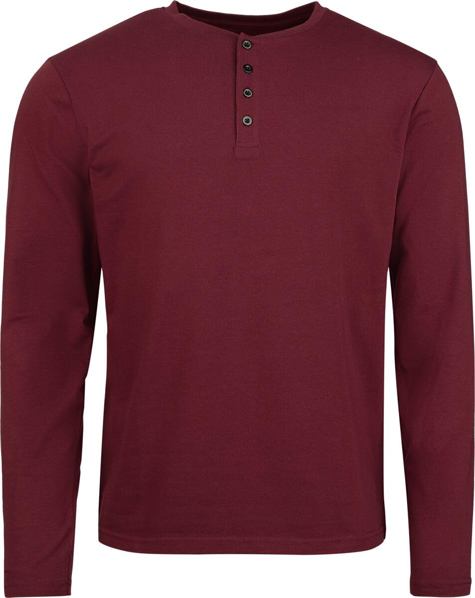 red-by-emp-longsleeves-herren-langarmshirt-rot-gr-s image 1