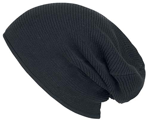 black-premium-beanie-unisex-schwarz-basic-m-tze image 6
