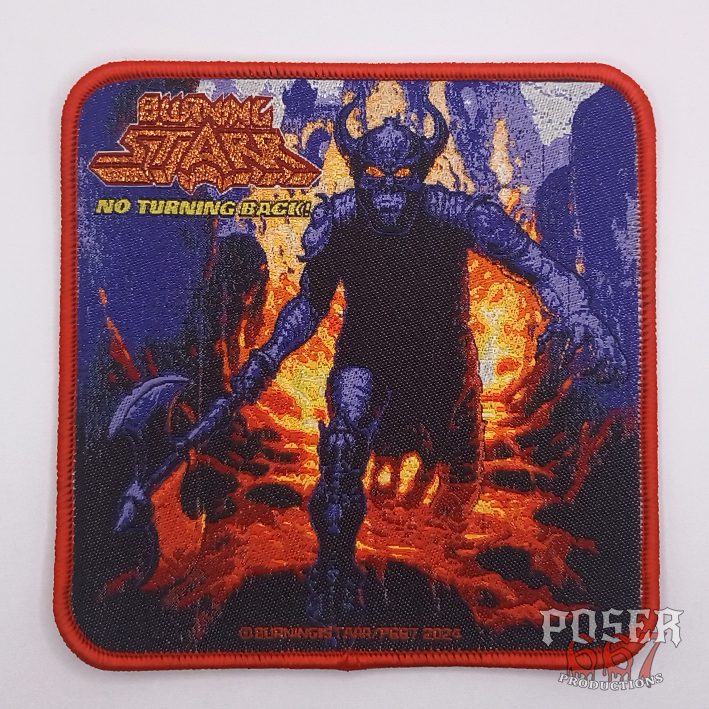 jack-starr-s-burning-starr-no-turning-back-patch-metallic-9-5-cm image 1