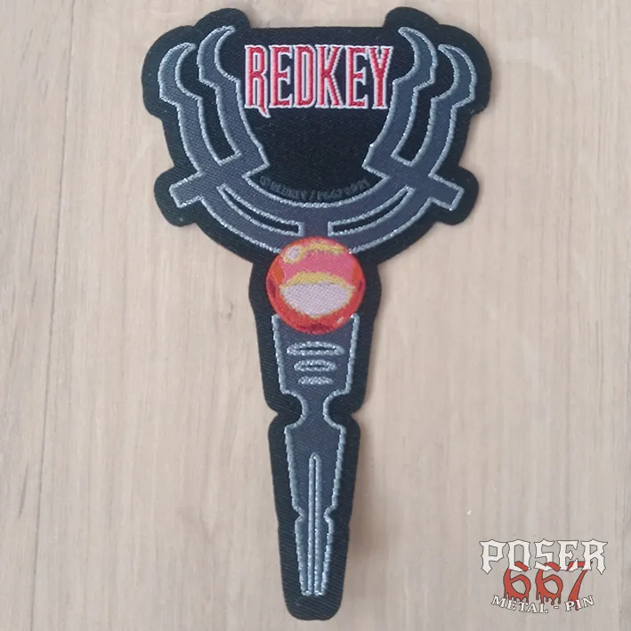 redkey-rage-of-fire-patch-aufn-her-10-cm-metallic image 1